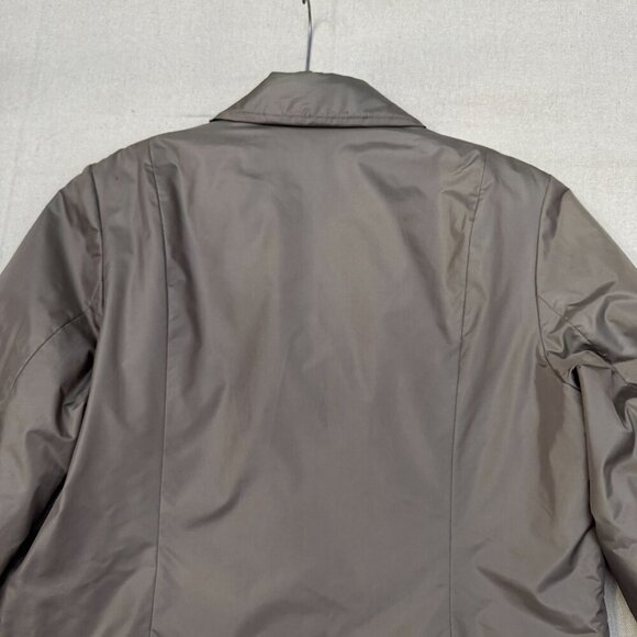 Talbots Khaki Button-Up Blazer Jacket Flap Front Pockets Career Work Wear 14P - Picture 12 of 16